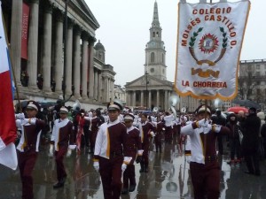 Band in Trafalgar Square